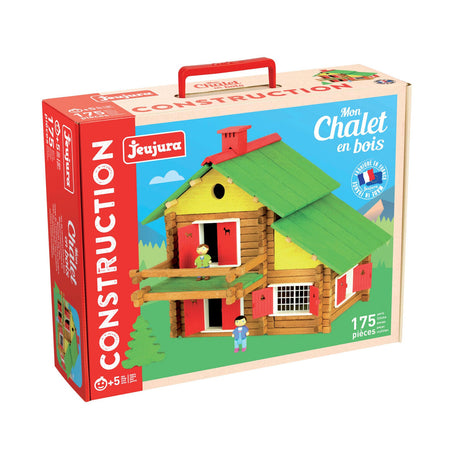 Playset Jeujura My Wooden Chalet (175 Peças) - EcoNest