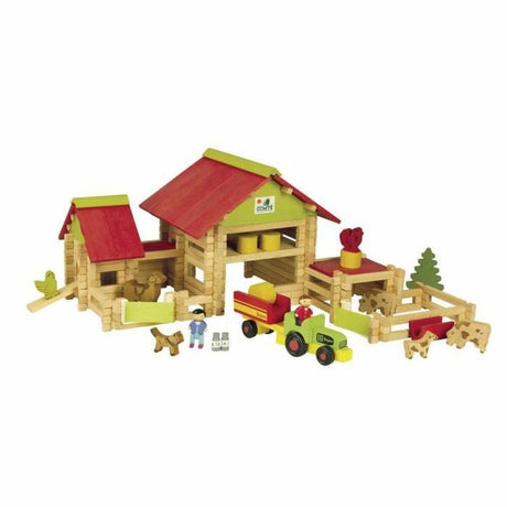 Playset Jeujura Large farm (220 Peças) - EcoNest