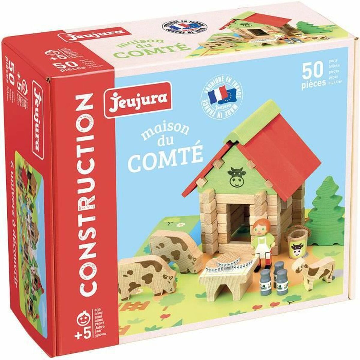 Playset Jeujura THE COUNT'S HOUSE 50 Peças (50 Peças) - EcoNest