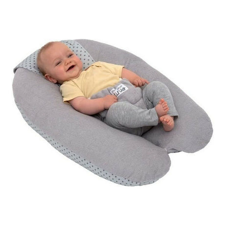Almofada para Amamentar Tineo Polka Dots Cinzento - EcoNest
