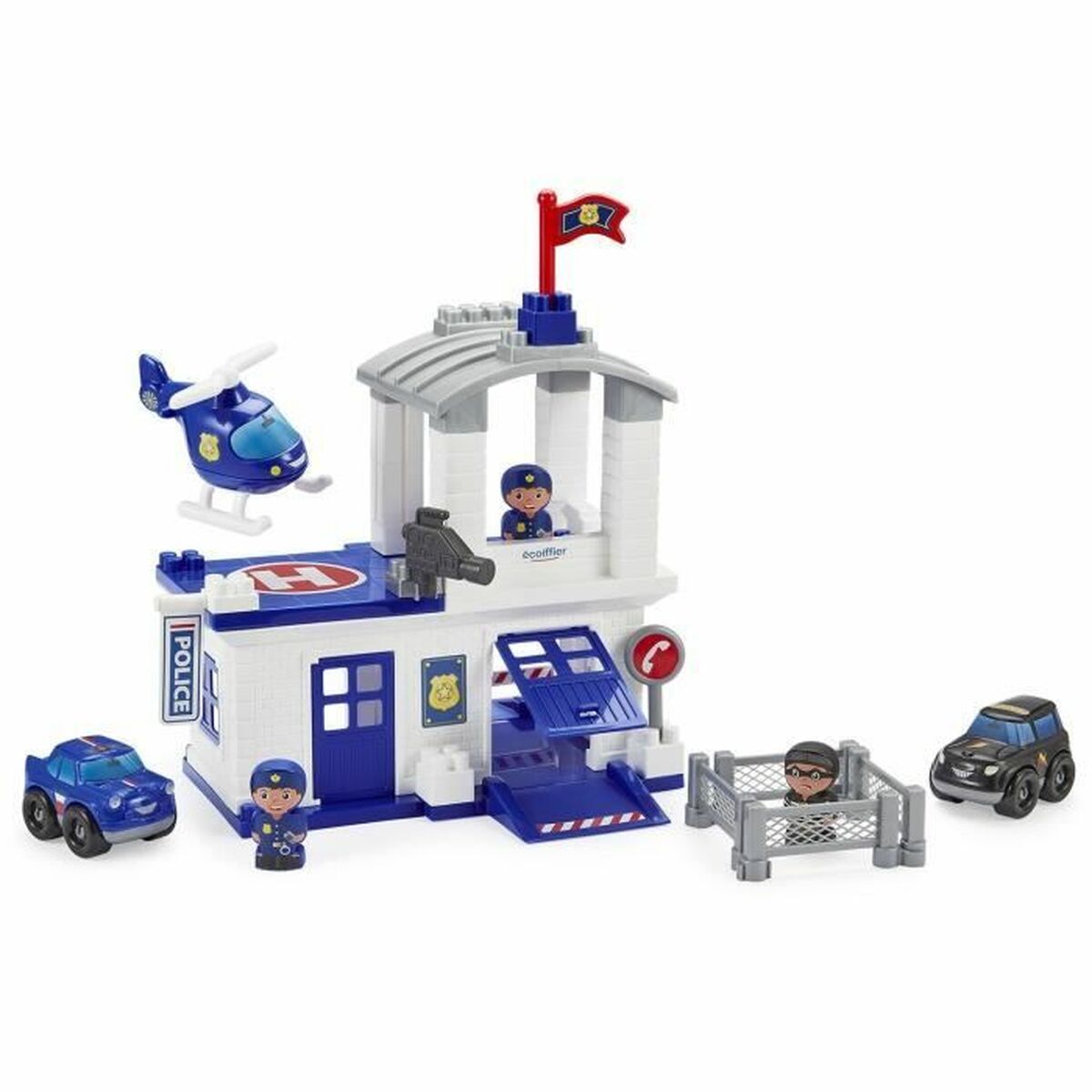 Playset Ecoiffier Police station - EcoNest