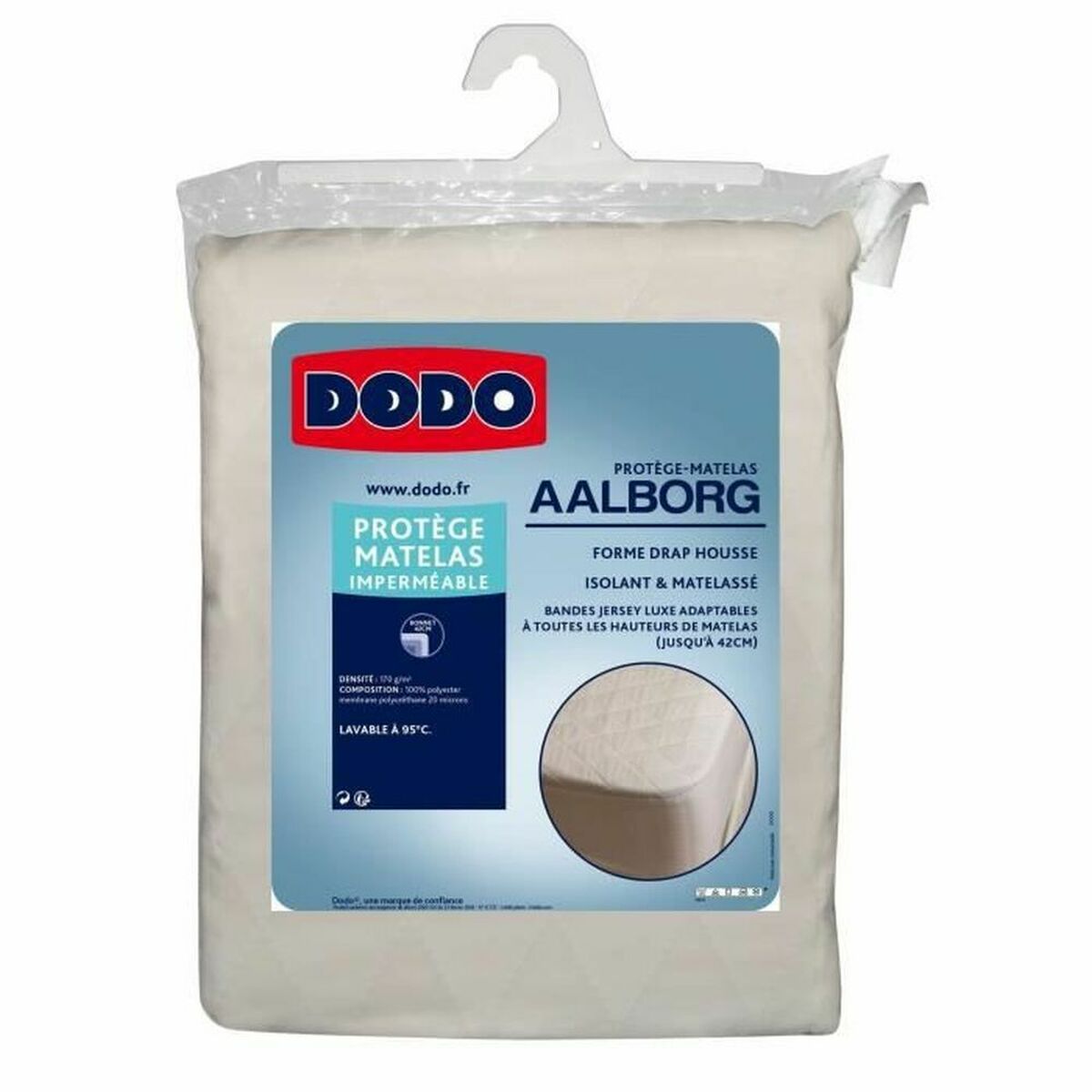 Protetor de colchão DODO Aalborg 90 x 190 - EcoNest