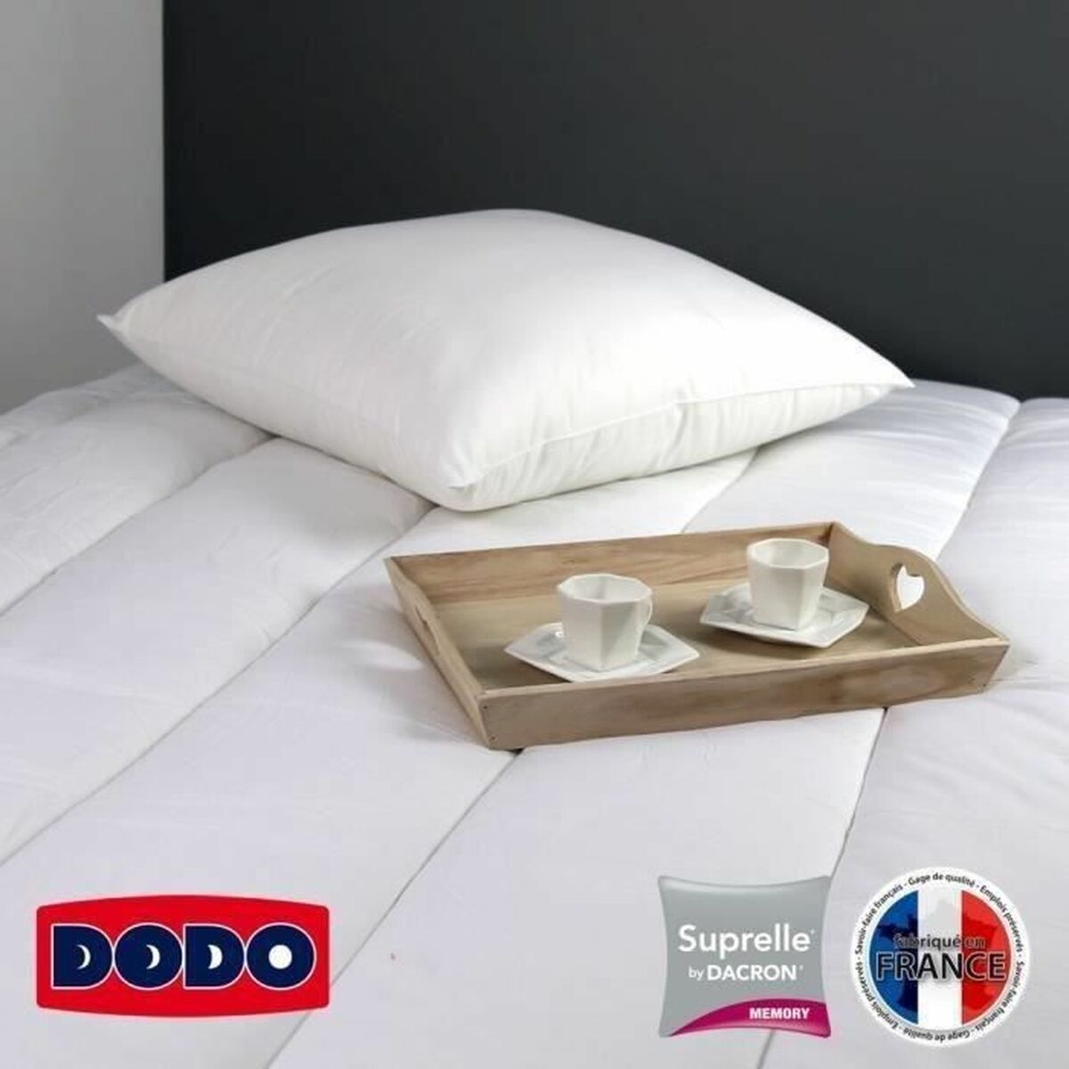 Almofada DODO OSM65 Branco 65 x 65 cm - EcoNest