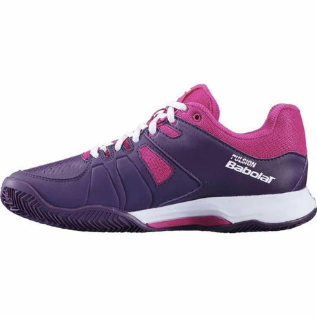 Sapatilhas de Pádel para Adultos Babolat Pulsion Mulher Roxo - EcoNest