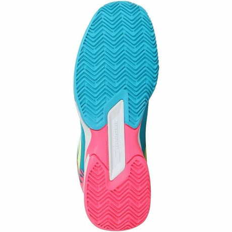 Sapatilhas de Pádel para Crianças Babolat Jet Clay Azul celeste Unissexo - EcoNest