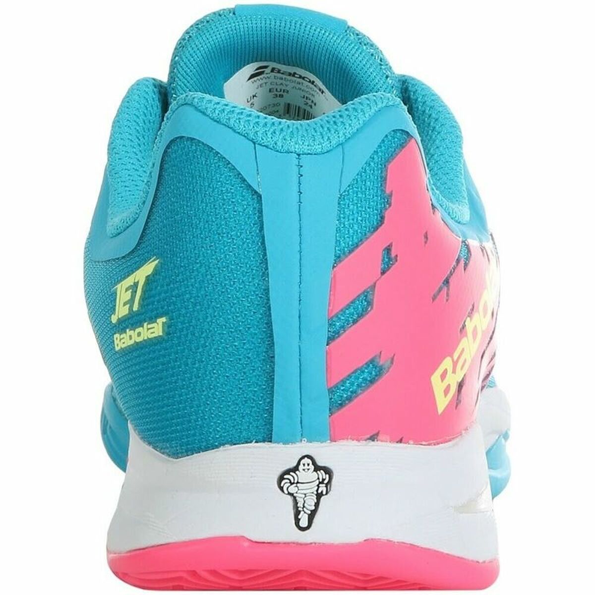 Sapatilhas de Pádel para Crianças Babolat Jet Clay Azul celeste Unissexo - EcoNest