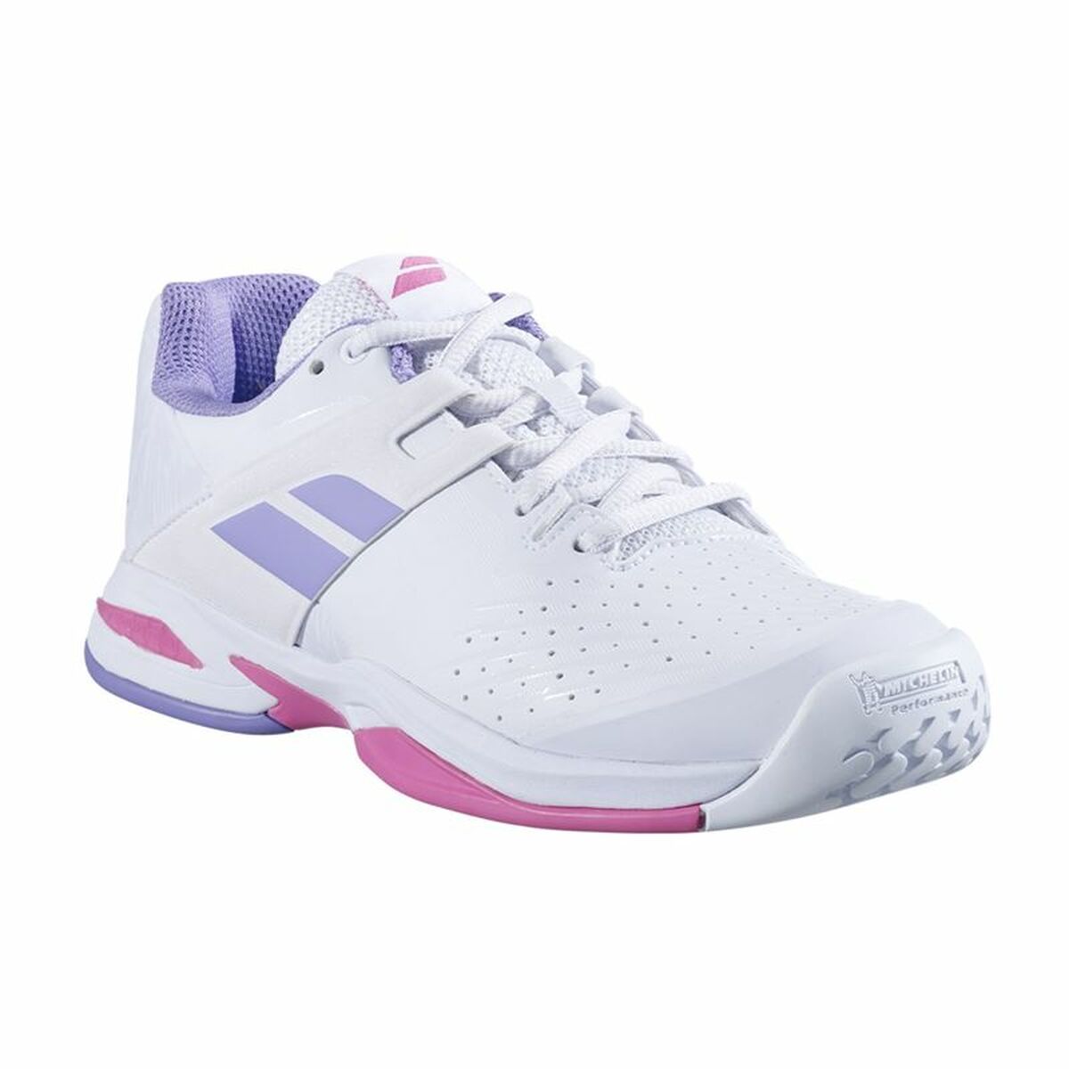 Sapatilhas de Ténis Infantis Babolat Prop All Court Branco Mulher - EcoNest