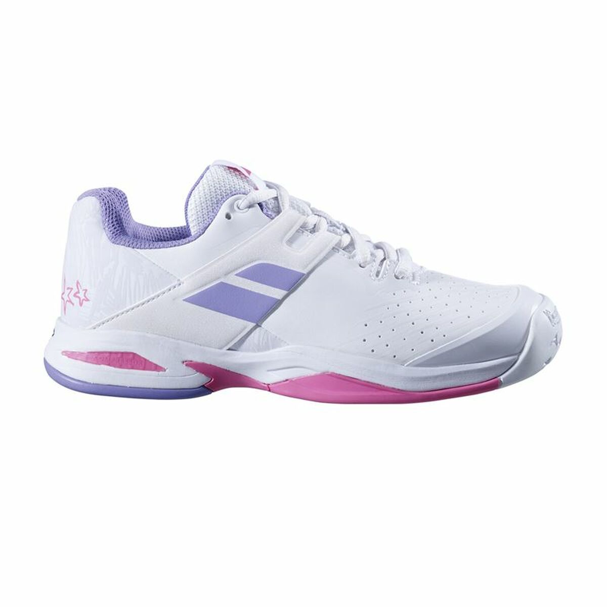 Sapatilhas de Ténis Infantis Babolat Prop All Court Branco Mulher - EcoNest