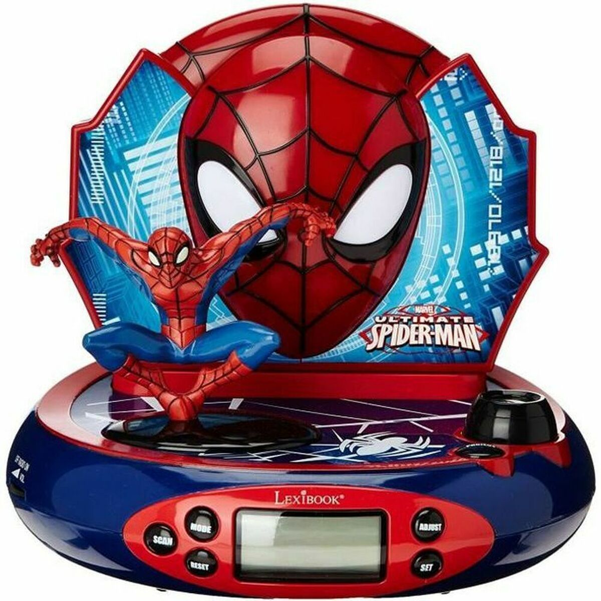 Relógio-Despertador Lexibook Spider-Man Projector - EcoNest