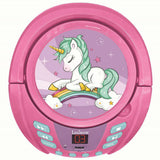 Reprodutor CD/MP3 Lexibook Infantil Cor de Rosa Bluetooth Unicórnio - EcoNest