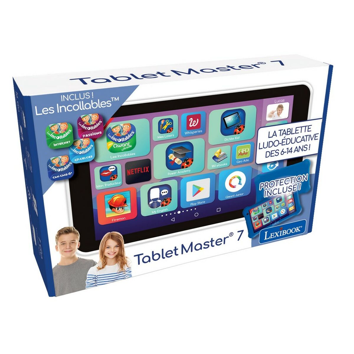 Tablete Interativo Infantil Lexibook LexiTab Master 7 TL70FR Azul - EcoNest