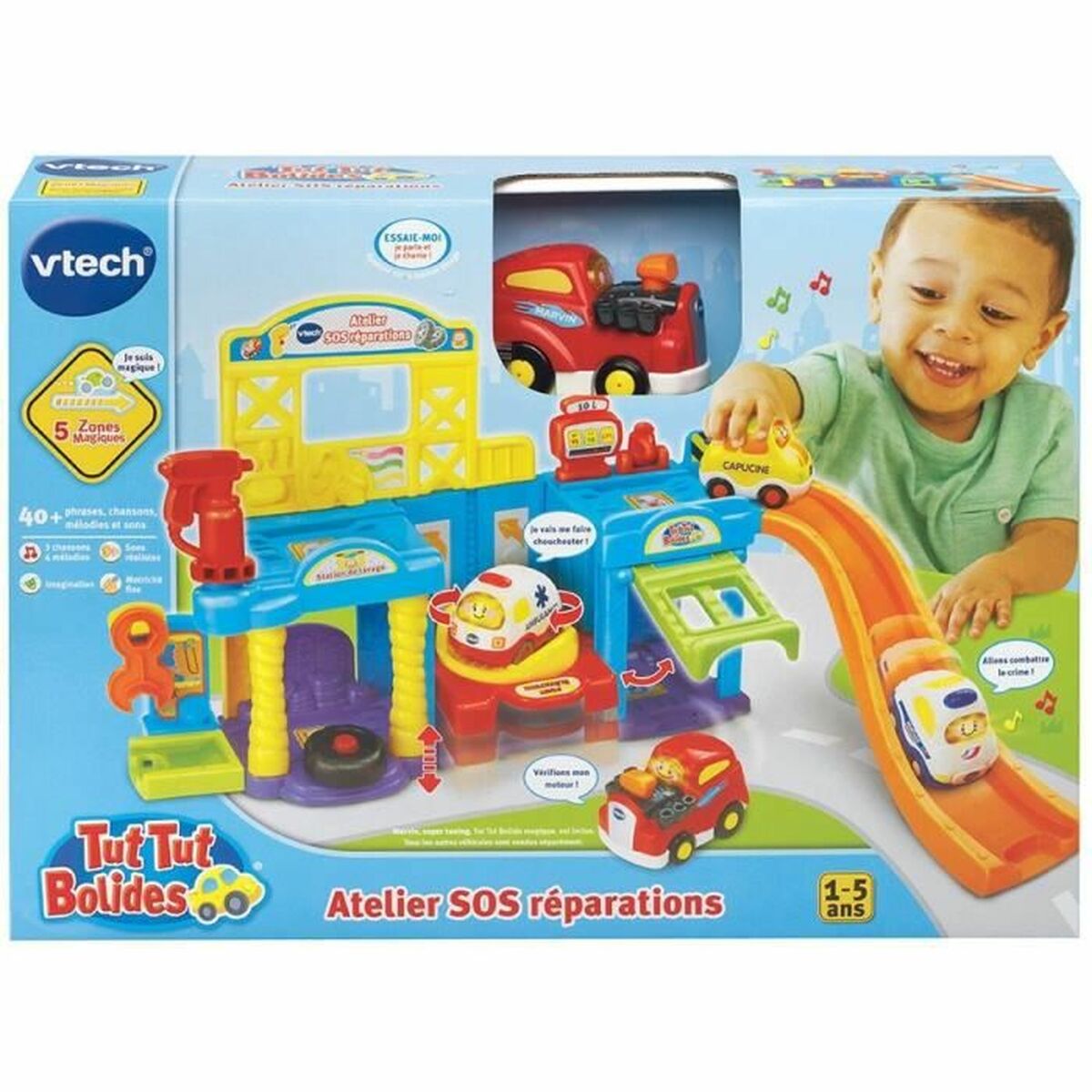 Playset Vtech TUT TUT BOLIDES Workshop Sos Reparations - EcoNest