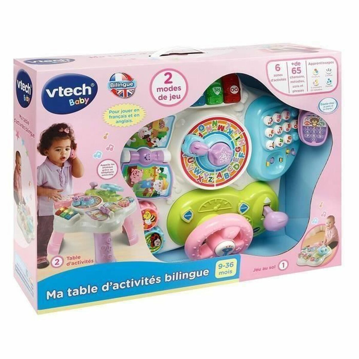 Centro de atividades Vtech My Bilingual Activity Table - EcoNest