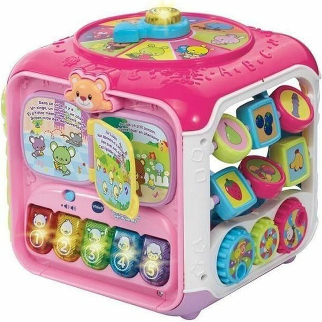 Jogo Educativo Vtech Baby Super cube des découvertes rose - EcoNest