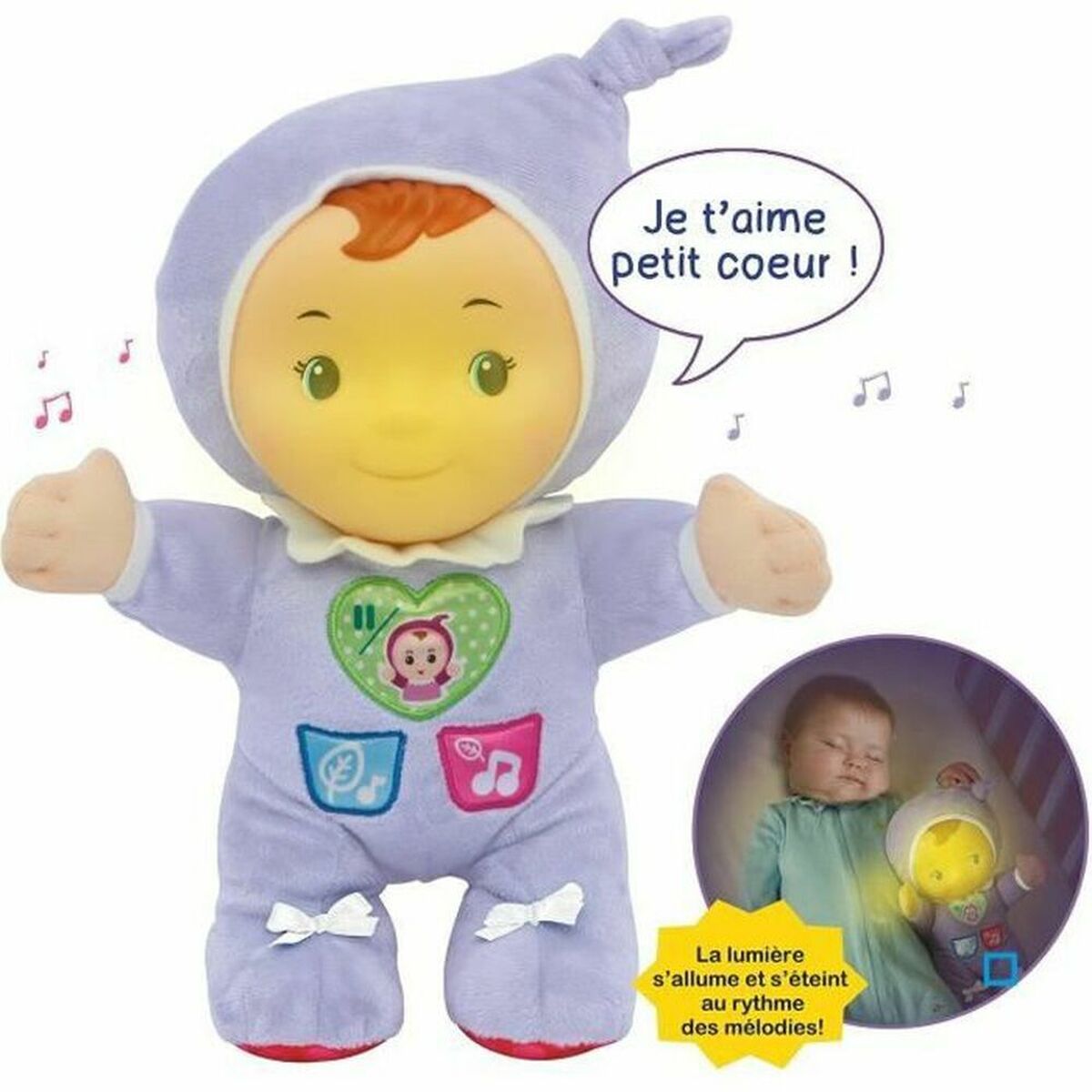 Peluche com Som Vtech Baby Louison, mon lumi poupon - EcoNest