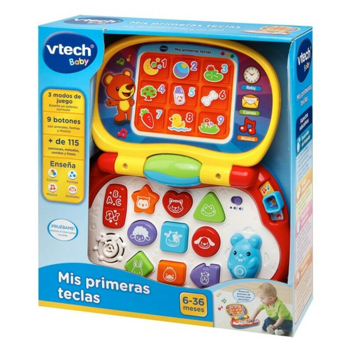 Brinquedo Interativo para Bebés Vtech Baby (ES) - EcoNest