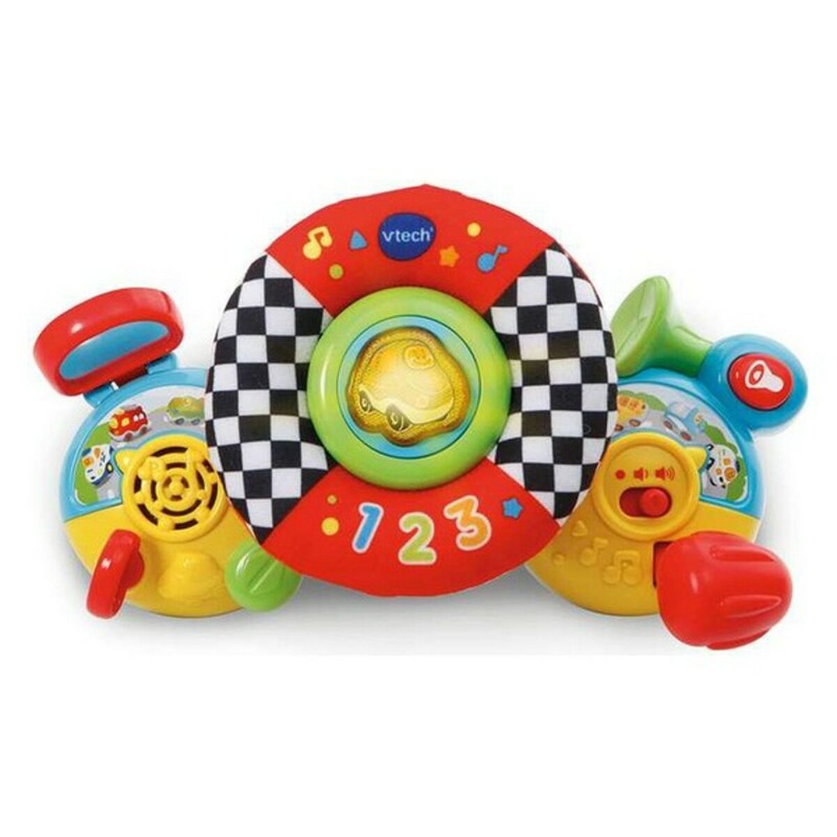 Volante para carrinho de bebé Vtech Som Leve (Es)