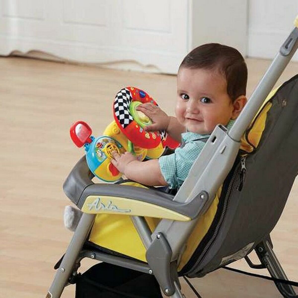 Volante para carrinho de bebé Vtech Som Leve (Es)