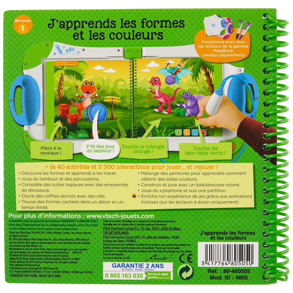 Jogo Educativo Vtech My learning Kindergarten (FR) Multicolor (1 Peça) - EcoNest