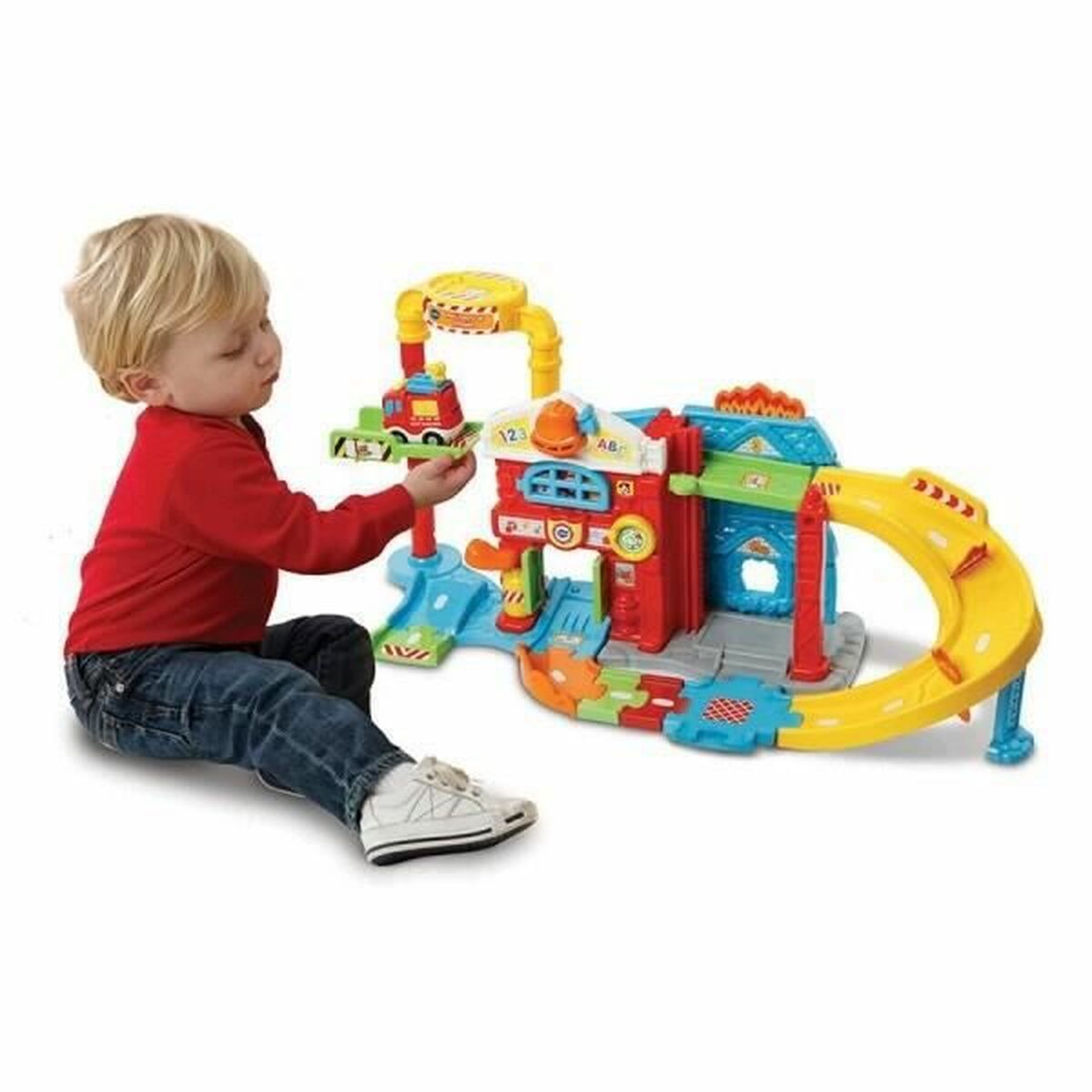 Playset de Veículos Vtech Maxi Fire Station com som (FR) - EcoNest