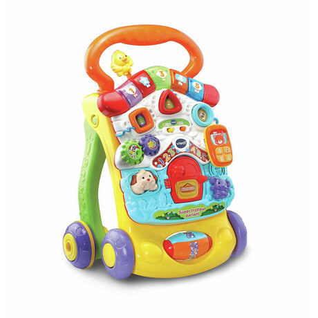 Andarilho Vtech Super Trotteur Parlant 2 En 1 Orange (FR) Multicolor - EcoNest