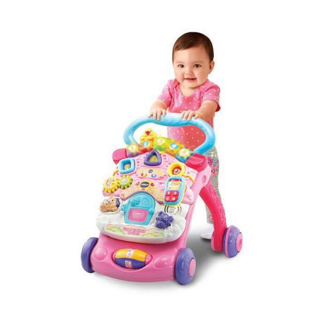 Andarilho Vtech Super Trotteur Parlant 2 En 1 Rose Cor de Rosa - EcoNest