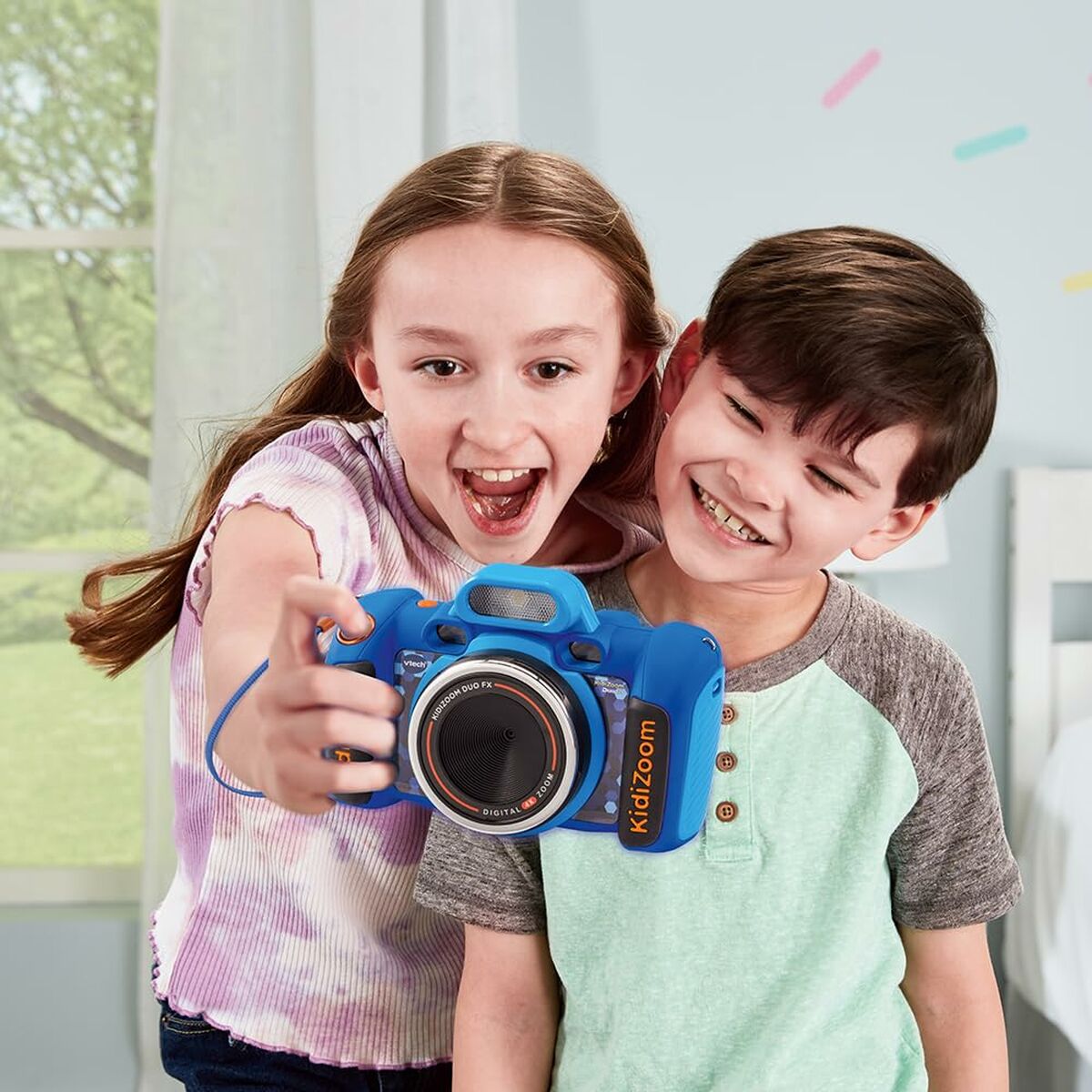 Câmara fotográfica infantil Vtech Kidizoom Duo DX Azul