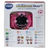 Câmara fotográfica infantil Vtech Kidizoom Duo DX Cor de Rosa