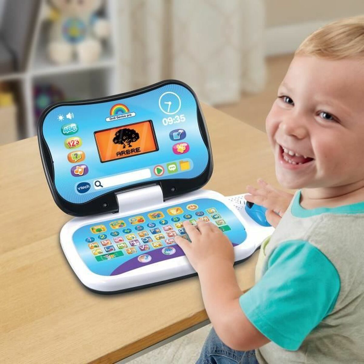 Brinquedo educativo Vtech Ordi Genius Pro Francês Inglês - EcoNest