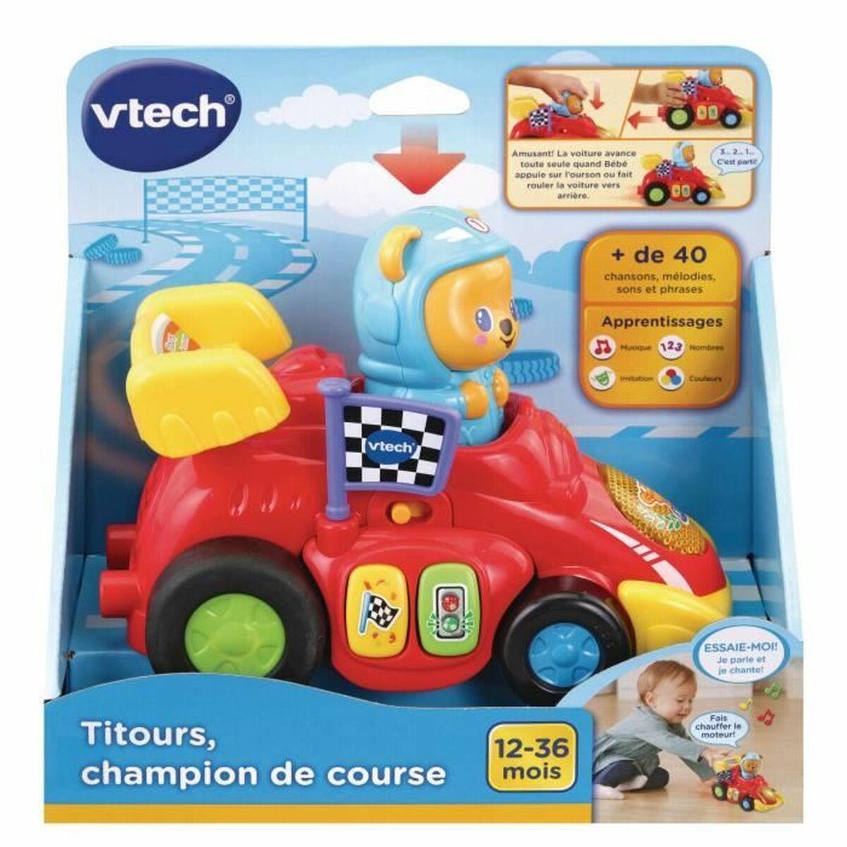 Carro Vtech Titours, Race Champion (FR) - EcoNest