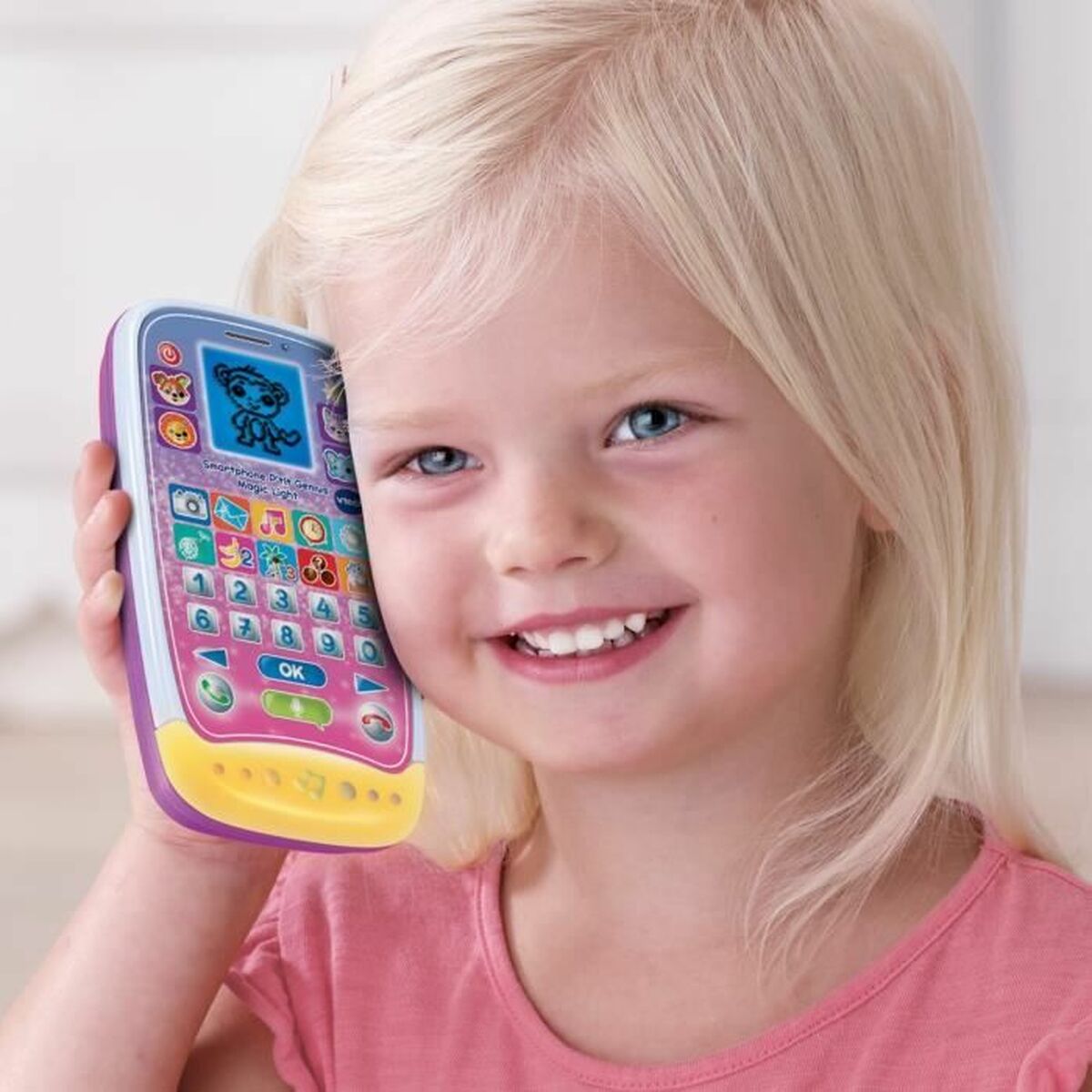 Telefone de brincar Vtech Smartphone P´tit Genius Magic Light (FR) - EcoNest