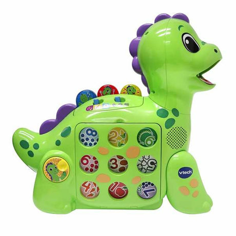 Brinquedo Interativo Vtech 35 x 13,3 x 33 cm Verde Dinossauro Brinquedo Interativo Desenho Magnético Maçã - EcoNest