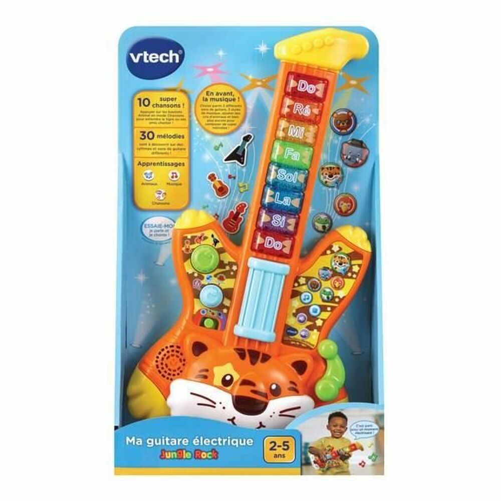 Guitarra Infantil Vtech Baby Jungle Rock- Guitare Électrique Tigre - EcoNest