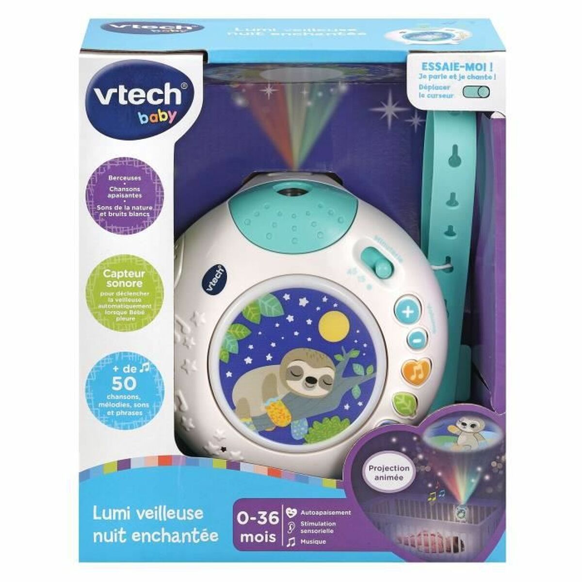 Projector Vtech Baby LUMI VEILLEUSE NUIT ENCHANTEE Azul - EcoNest