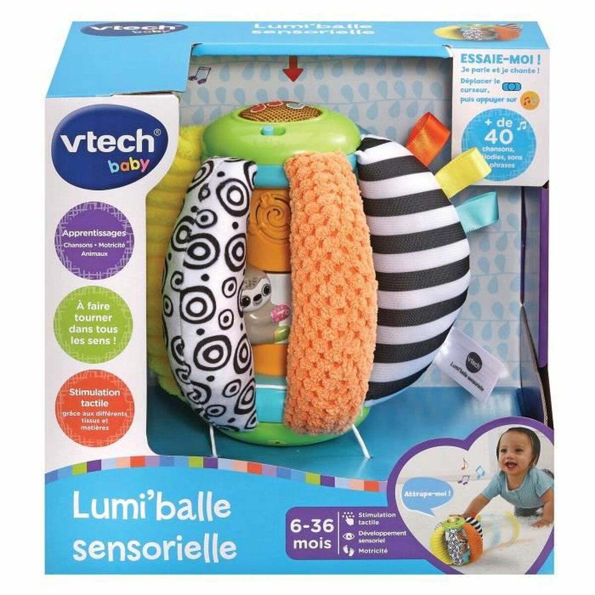 Jogo Educativo Vtech Baby LUMI'BALLE SENSORIELLE (1 Peça) - EcoNest