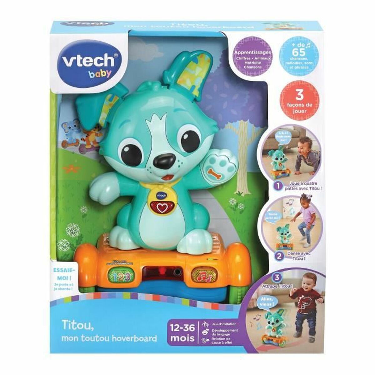 Animal de Estimação Interativo Vtech Baby Titou Mon Toutou - EcoNest