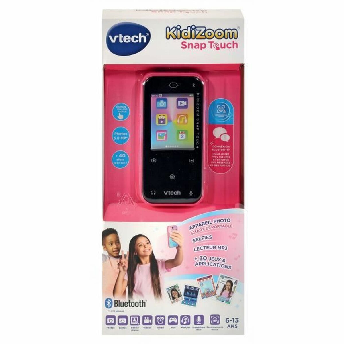 Câmara Digital Infantil Vtech KidiZoom Cor de Rosa - EcoNest