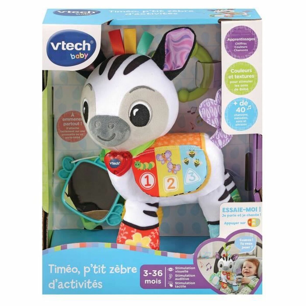 Brinquedo Interativo para Bebés Vtech Baby Timéo - EcoNest