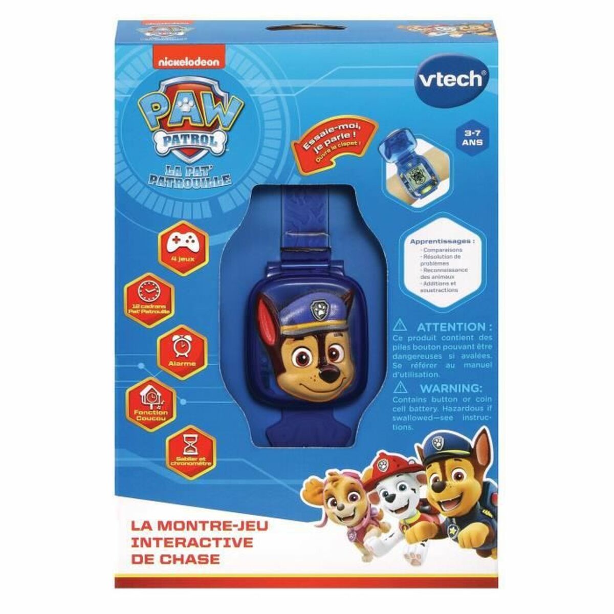 Relógio para bebês Vtech PAW PATROL - EcoNest