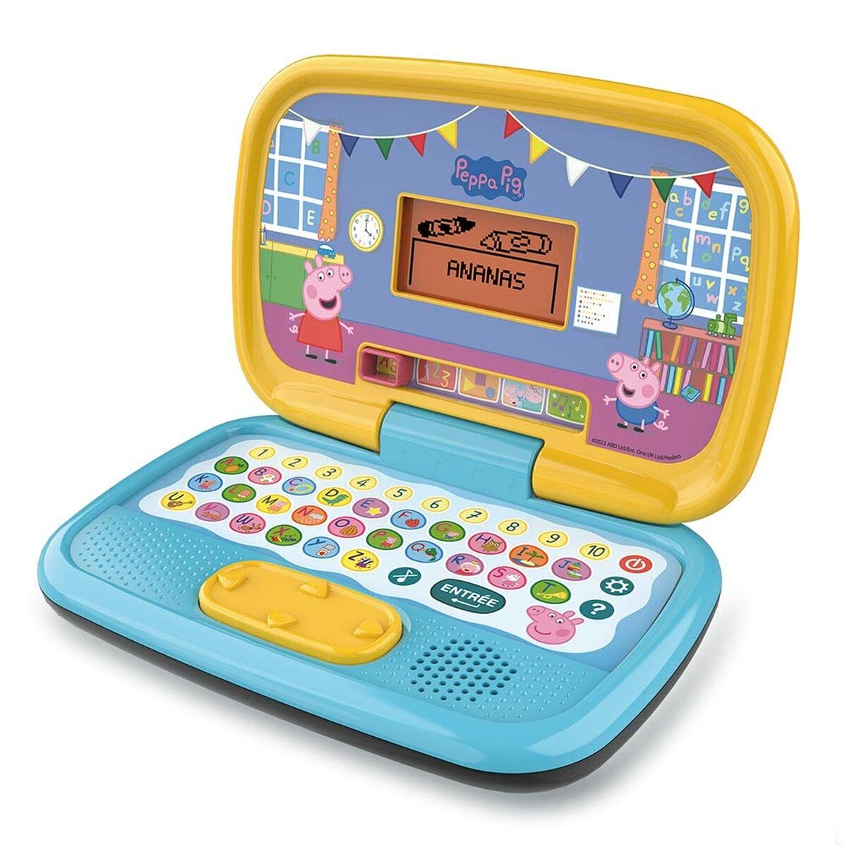 Computador portátil Vtech Peppa Pig 3-6 anos Brinquedo Interativo - EcoNest