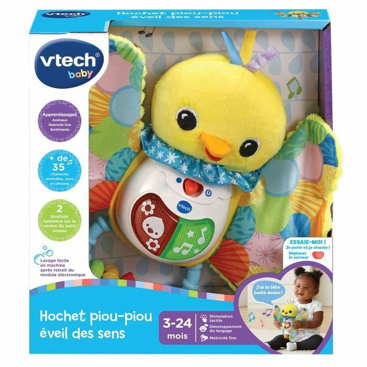 Brinquedo Interativo para Bebés Vtech Baby Hochet - EcoNest