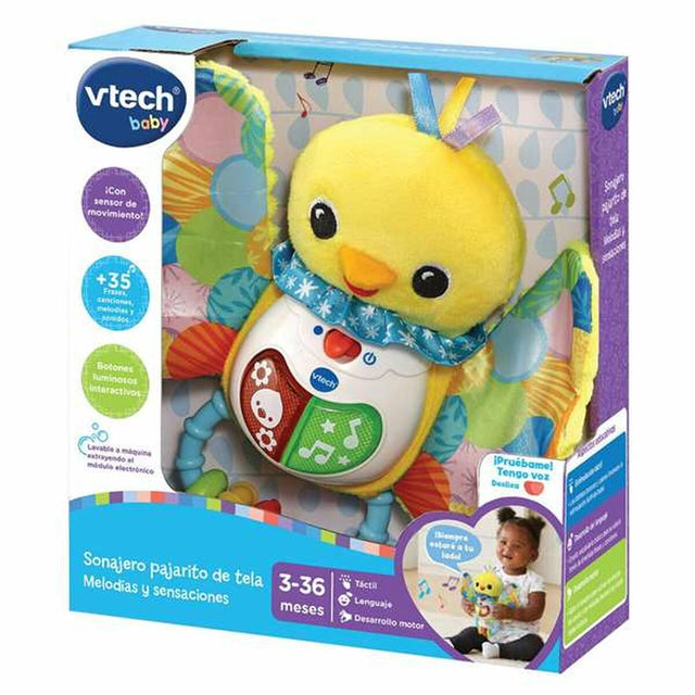 Guizo Musical Vtech Baby Música Interativo Patinho Luzes 20 x 21 x 6 cm - EcoNest