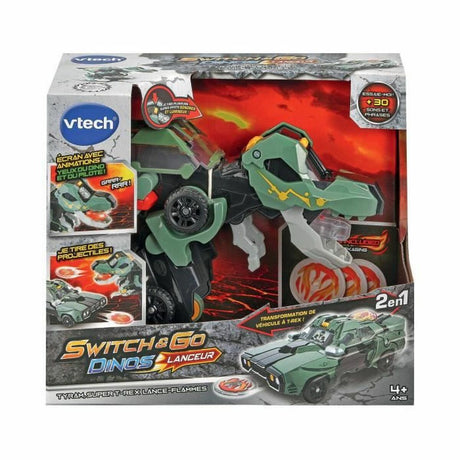 Playset de Veículos Vtech Swich and Go Dinossauro - EcoNest