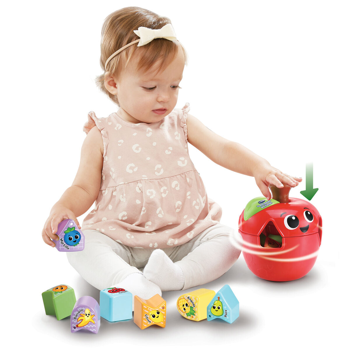 Brinquedo Interativo para Bebés Vtech Baby Tourni Pomme Des Formes - EcoNest