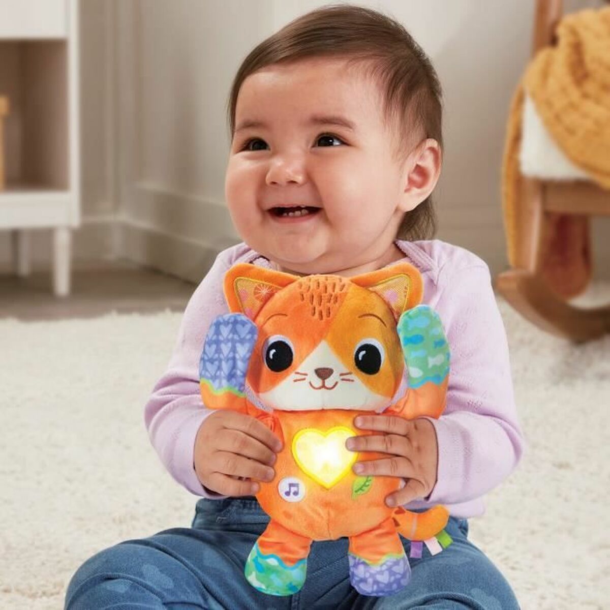 Brinquedo educativo Vtech Baby Fripon cache-cahe chaton (FR) - EcoNest