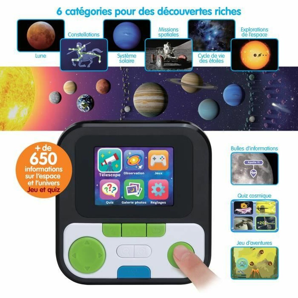 Telescópio Infantil Vtech GENIUS XL - EcoNest