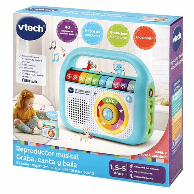 Brinquedo musical Vtech Bluetooth Som Gravação - EcoNest