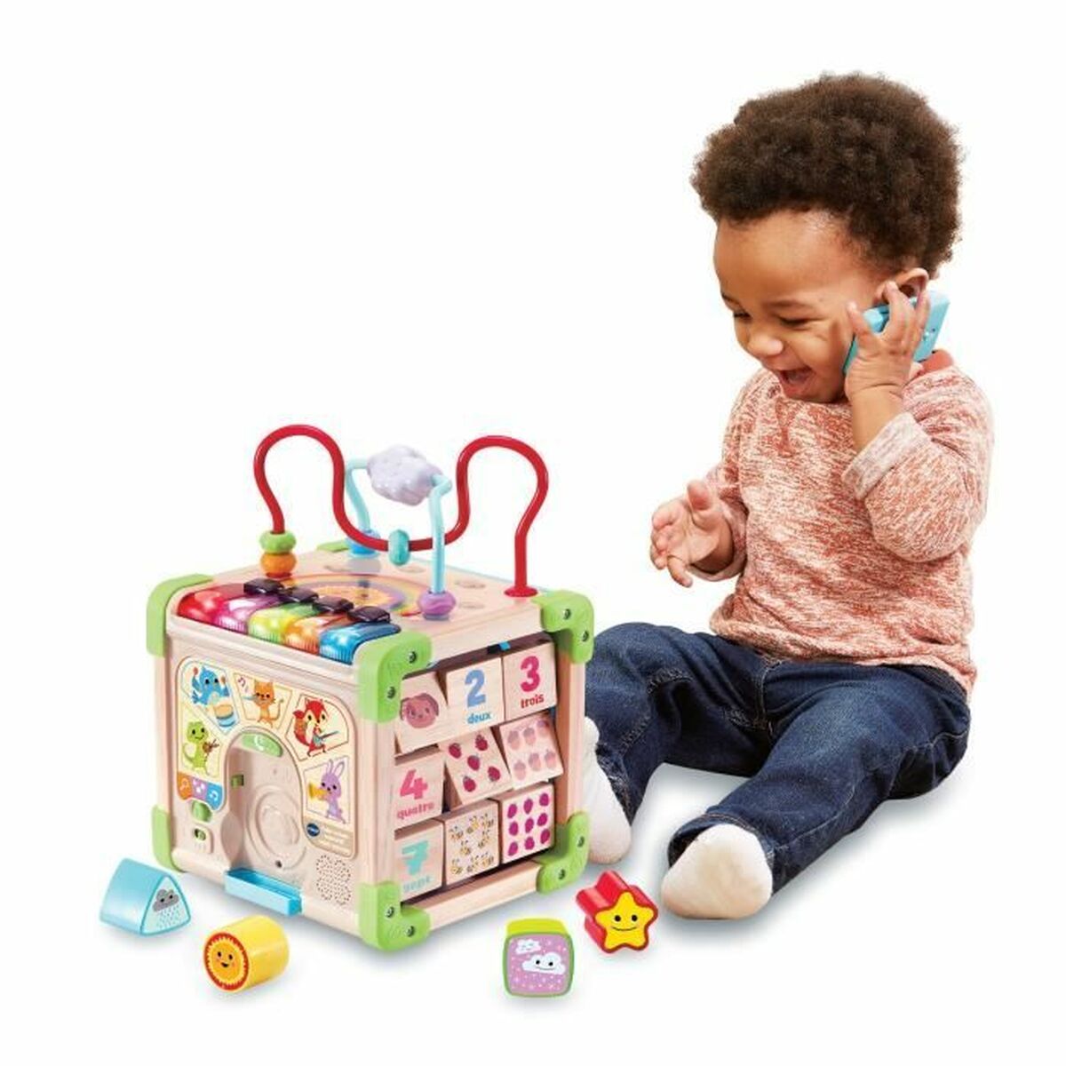 Centro de atividades Vtech Baby 80-617105 Castanho Multicolor - EcoNest