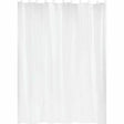 Cortina de Duche Gelco Branco PVC PEVA 180 x 200 cm - EcoNest