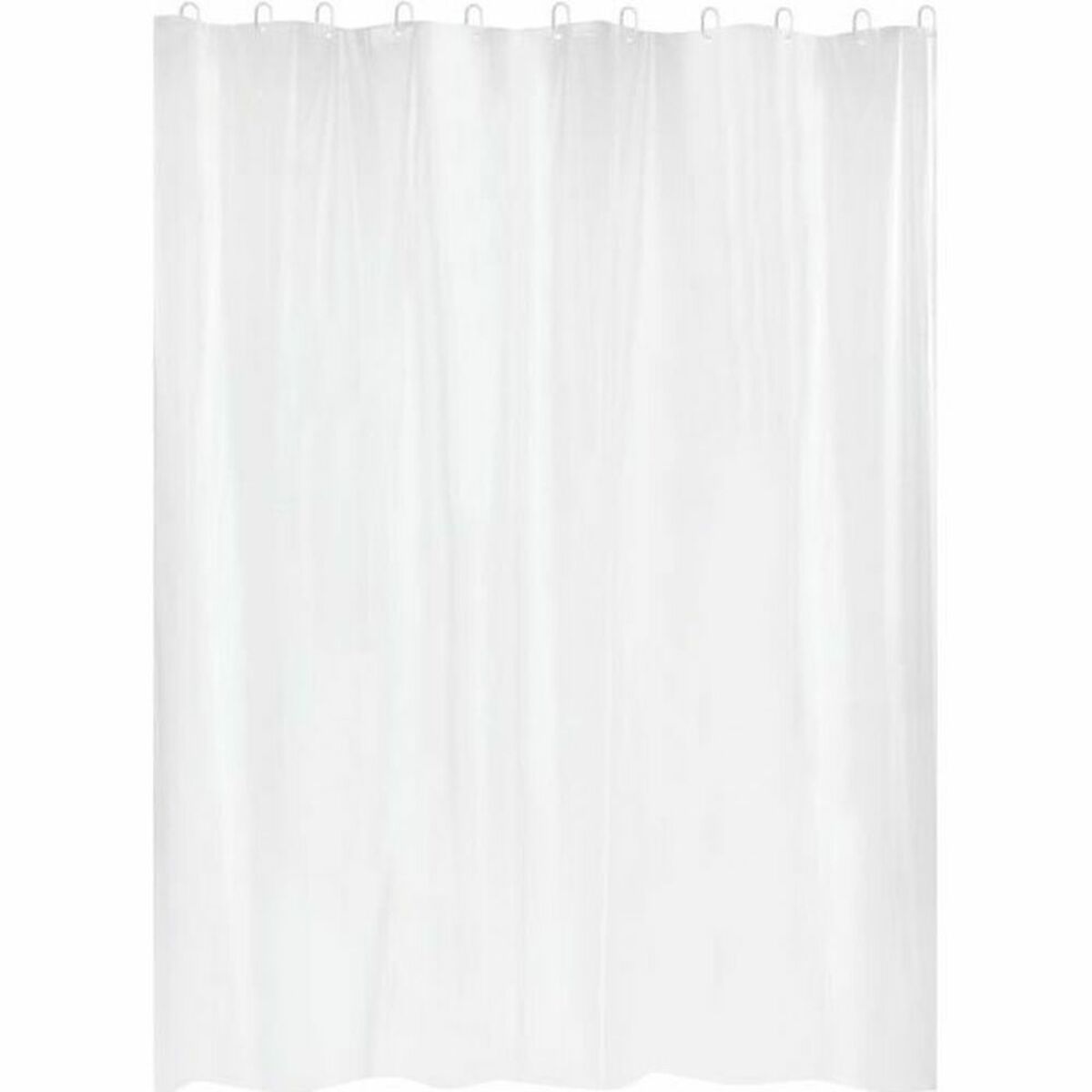 Cortina de Duche Gelco Branco PVC PEVA 180 x 200 cm - EcoNest